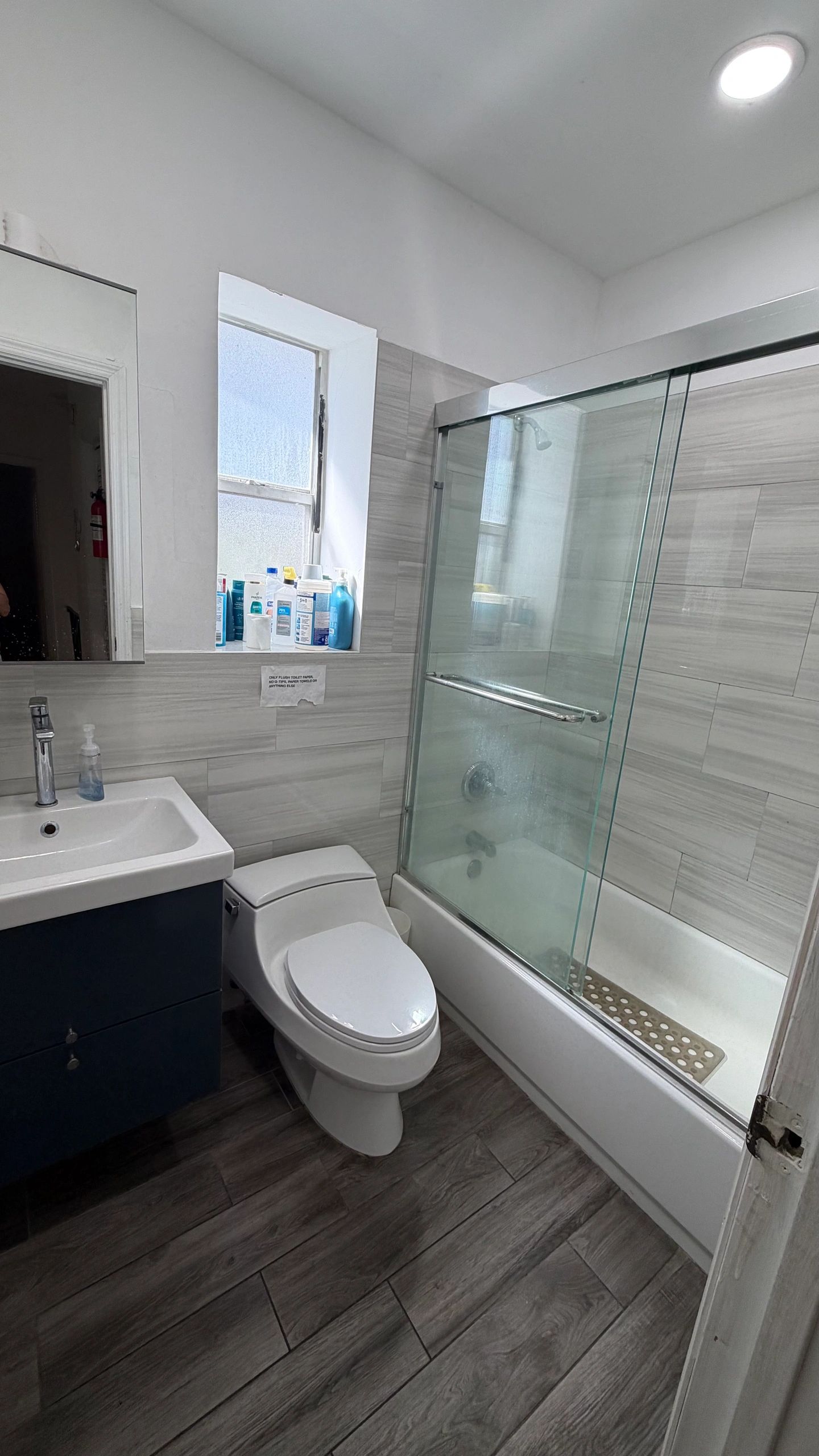 Full bathroom at the Miami North residence
